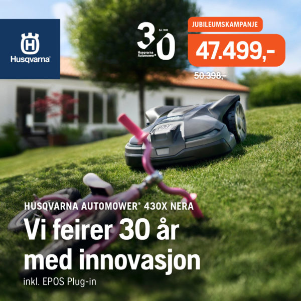 Husqvarna Automower® 430X NERA med trådløs teknologi